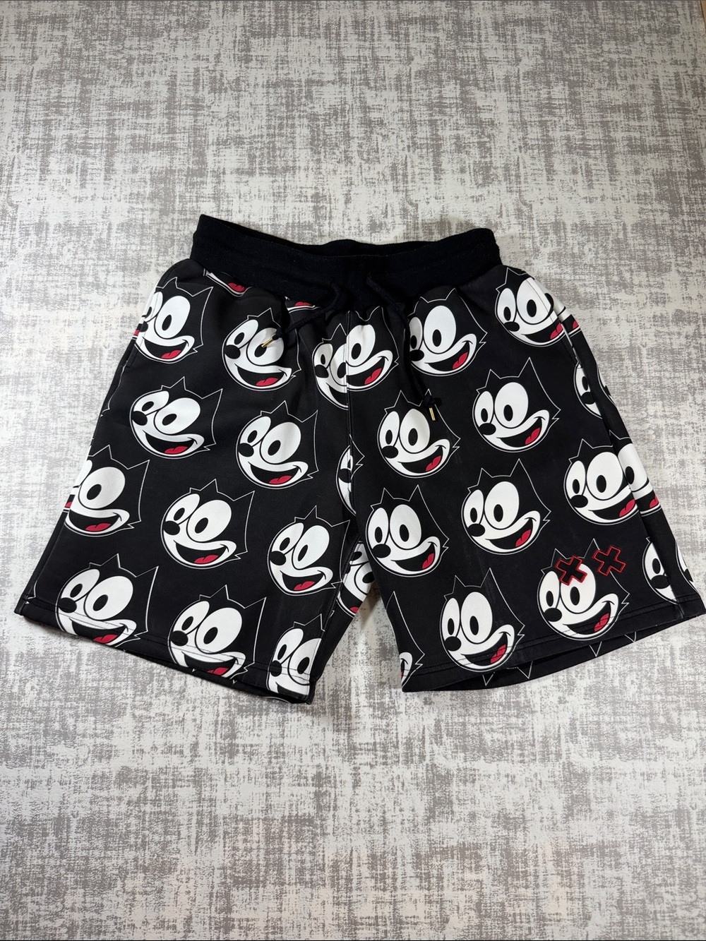 Authentic Rare Find Dreamworks Felix the Cat Casual Shorts Size M, Length 20”